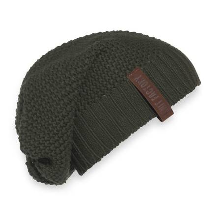 KNIT FACTORY Beanie COCO khaki