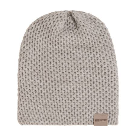 KNIT FACTORY Beanie ENYA iced clay