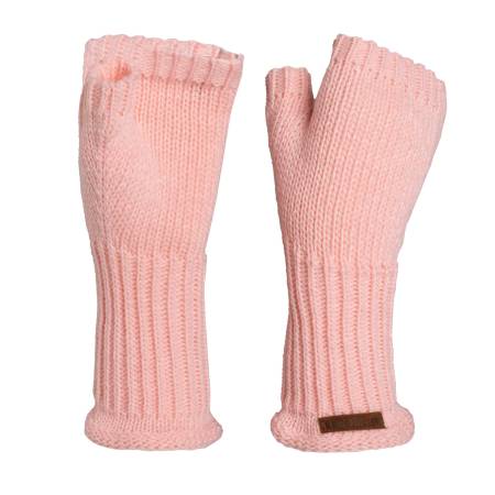 KNIT FACTORY Handstulpen CLEO blossom pink