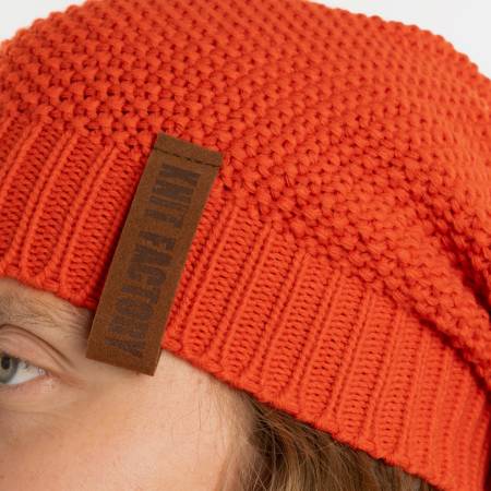 KNIT FACTORY Beanie COCO grenadine red