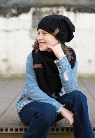 KNIT FACTORY Beanie COCO sage green