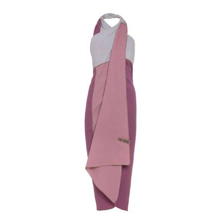KNIT FACTORY FAY Pareo XL Schal purple / lila