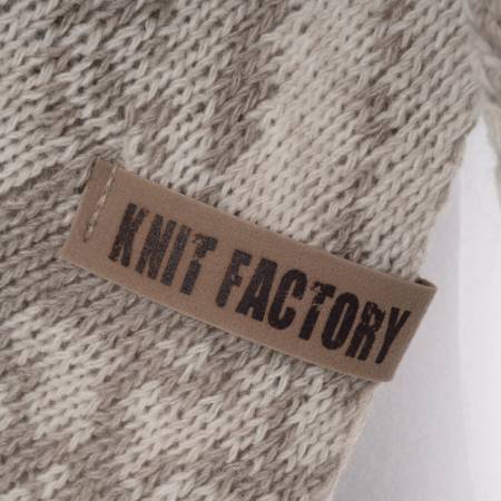 KNIT FACTORY Dreieckschal LEA beige iced clay
