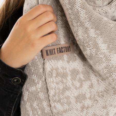 KNIT FACTORY Dreieckschal LEA beige iced clay