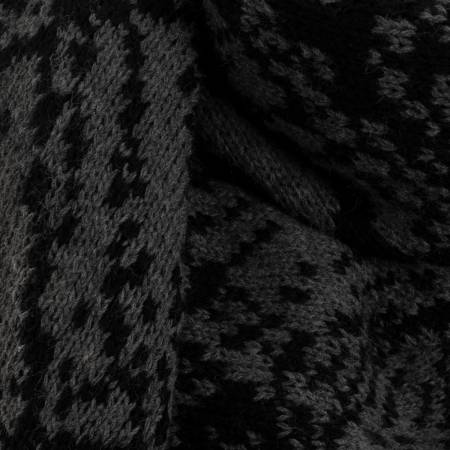 KNIT FACTORY Dreieckschal LEA schwarz anthrazit