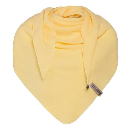 KNIT FACTORY Dreieckschal LIV citrus