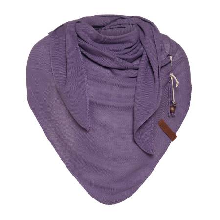 KNIT FACTORY Dreieckschal LOLA violet
