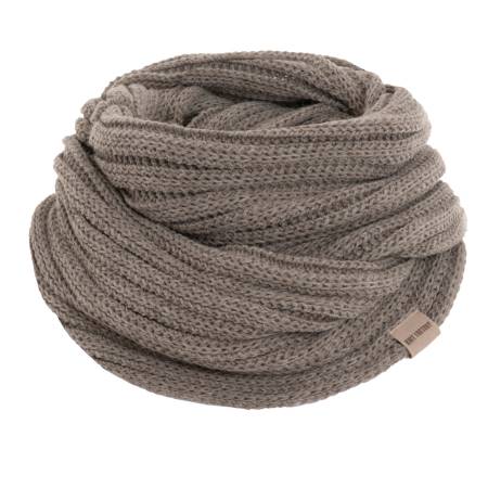 KNIT FACTORY Loop Schal NICA marron