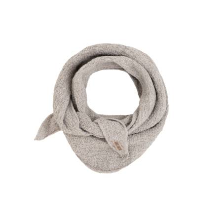 KNIT FACTORY Mini Dreiecksschal YUNA iced clay