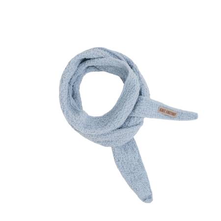 KNIT FACTORY Mini Schal SANA celeste