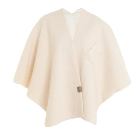 Preview: KNIT FACTORY WICKELWESTE LINA ecru