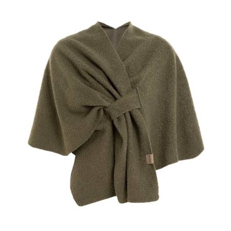 KNIT FACTORY WICKELWESTE LINA urban green