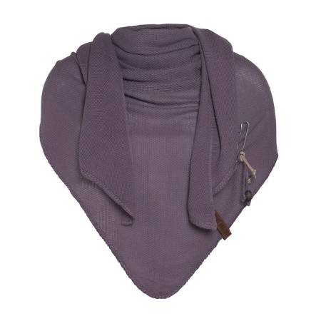 KNIT FACTORY Dreieckschal LOLA lila