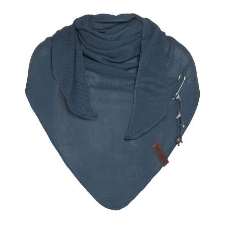 KNIT FACTORY Dreieckschal LOLA petrol