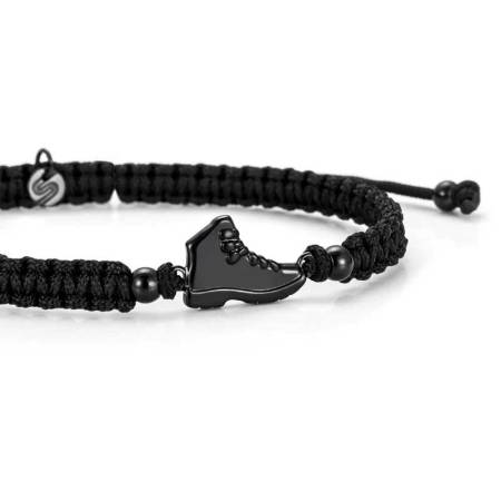 Preview: SAILBRACE Armband NIGHT BLACK EXPLORER BRAIDED