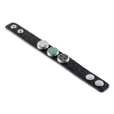 NOOSA-Amsterdam ORIGINAL Armband NORN black - ohne Chunks