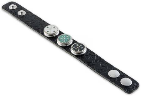 Preview: NOOSA-Amsterdam ORIGINAL Armband NORN black - ohne Chunks