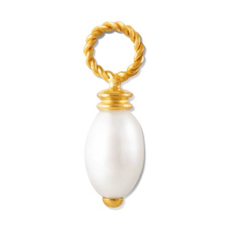 NOOSA Amsterdam RELIC BAROQUE PEARL CHARM gold