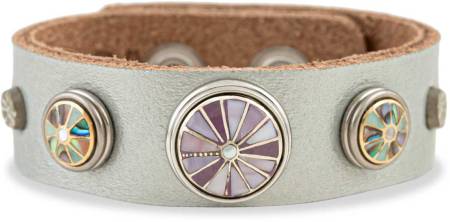 NOOSA-Amsterdam PETITE & ORIGINAL Armband UNITY full silver - ohne Chunks