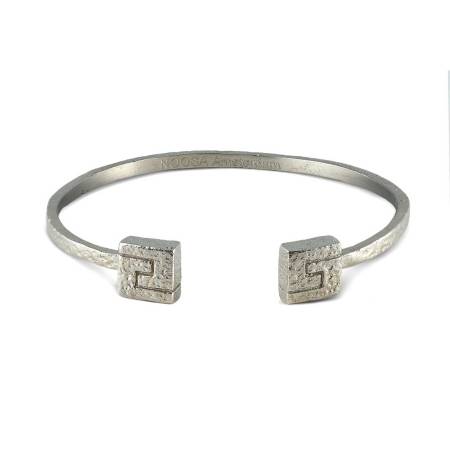 NOOSA-Amsterdam ORIGINAL Armreif ATHENA silberfarben
