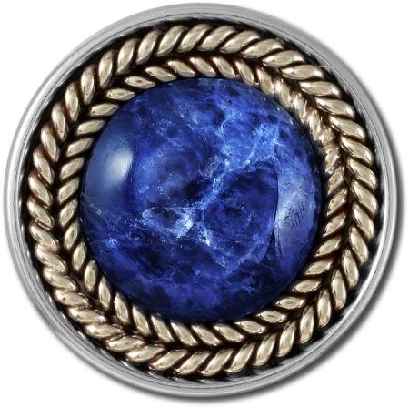 NOOSA Amsterdam ORIGINAL Chunk SODALITE DOUBLE TWIST