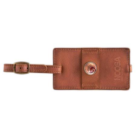 NOOSA Amsterdam ORIGINAL MEILI TRAVEL TAG midbrown - ohne Chunk