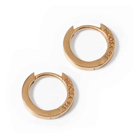 NOOSA RELIC Ohrringe CREOLE CLASSIC gold - ohne Relic