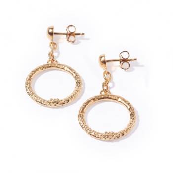 NOOSA JEWELLERY Ohrringe OAKLEAF roségold