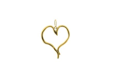 QOSS Anhänger HEART gold