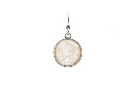 QOSS Anhänger SYLVIA Ø 2 cm creme