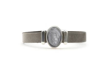 QOSS Armband DIEDE vintage schwarz grau