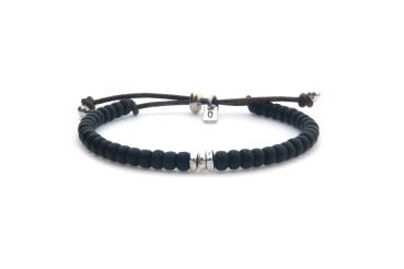 QOSS Armband MAARTJE schwarz matt