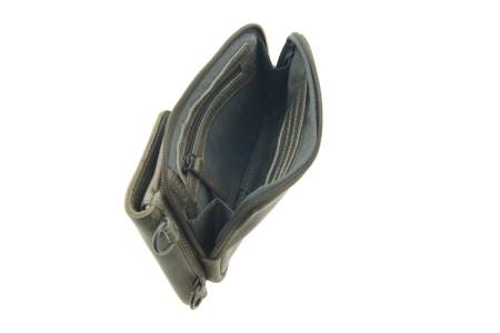 QOSS Echtledertasche MIRRE braun