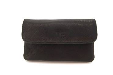 QOSS Echtledertasche YETT schwarz