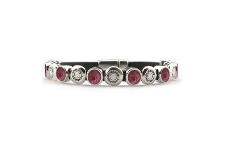 QOSS Armband JOSE vintage schwarz burgundy