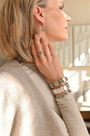 Preview: QOSS Armband LOIS silber multicolor HW2026
