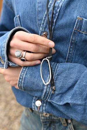 QOSS Anhänger CISCA silber