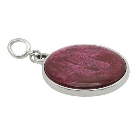 QOSS Anhänger SYLVIA Ø 3,5 cm bordeaux