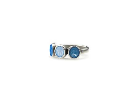 QOSS Ring MILO blau Serie