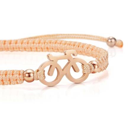 SAILBRACE Armband ROSÈ BIKE NUDE BRAIDED