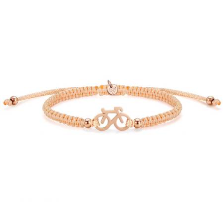 SAILBRACE Armband ROSÈ BIKE NUDE BRAIDED