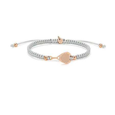 SAILBRACE Armband ROSÈ PADEL GREY BRAIDED