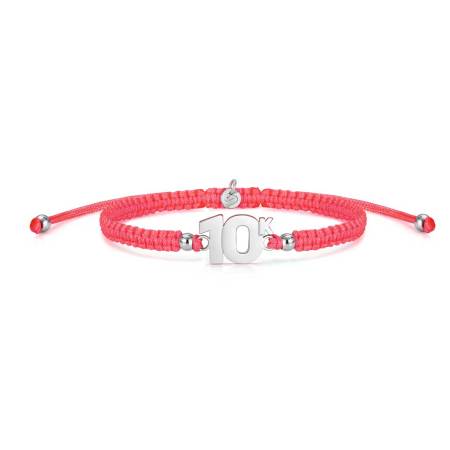 SAILBRACE Armband 10K NEON PINK BRAIDED