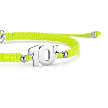 Preview: SAILBRACE Armband 10K NEON YELLOW BRAIDED
