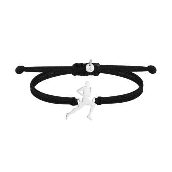 SAILBRACE Armband NITRO RUN schwarz-silber