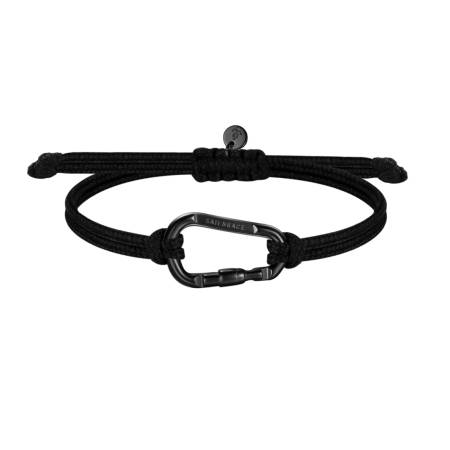 SAILBRACE Armband schwarz CLIMB black metallic