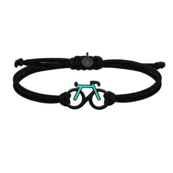 SAILBRACE Armband schwarz BICYCLE schwarz-mint