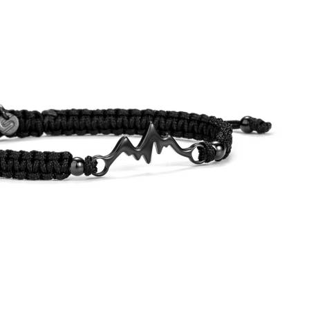 SAILBRACE Armband BLACK MOUNTAIN BRAIDED