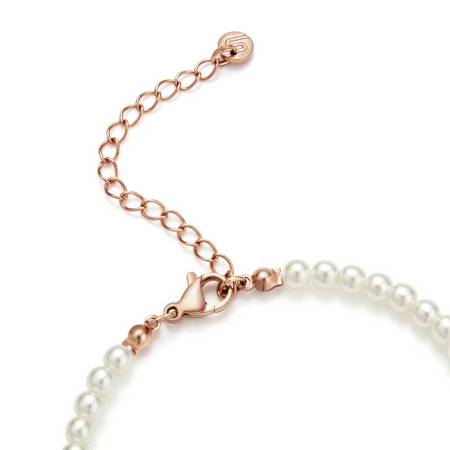 SAILBRACE Armband PEARL ROSÈ RUNNER CHAIN