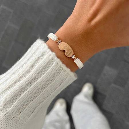 Preview: SAILBRACE Armband ROSÉ APRES SKI BRAIDED